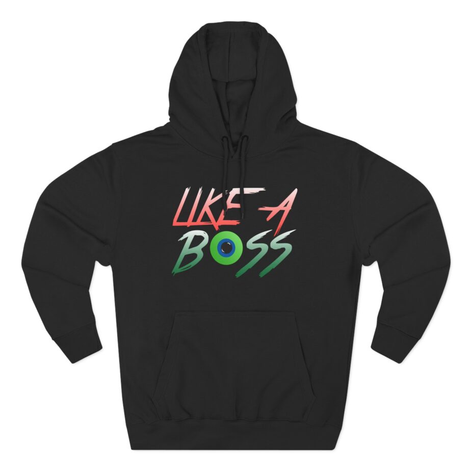 Like a Boss Jacksepticeye Three-Panel Fleece Hoodie