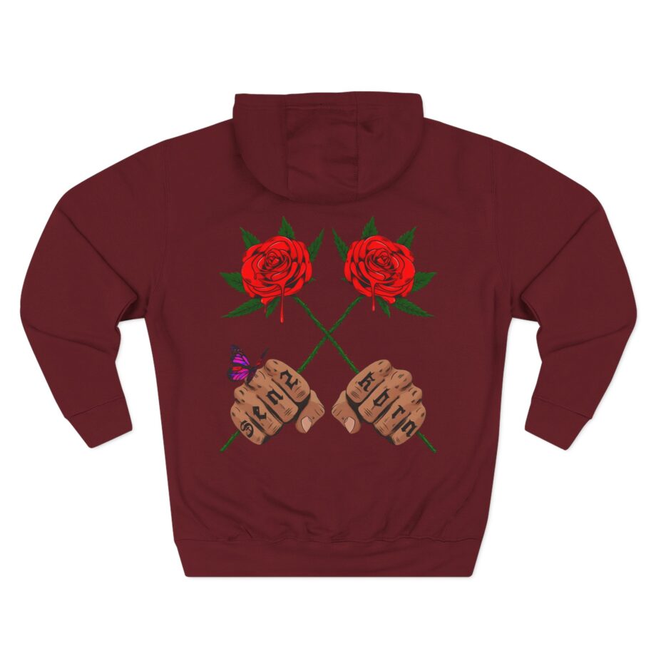 Eladio Carrion Three-Panel Fleece Hoodie
