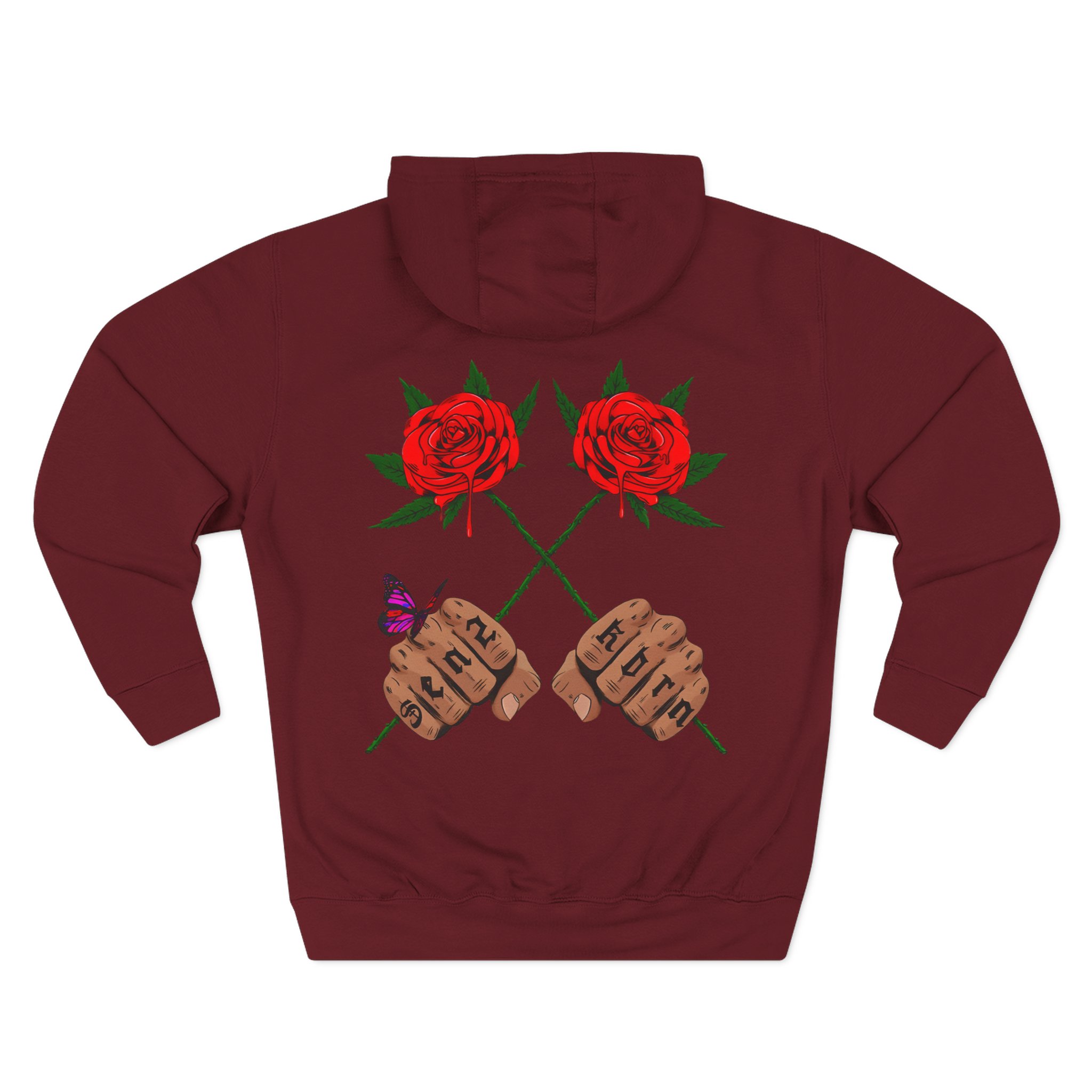 Eladio Carrion Three-Panel Fleece Hoodie