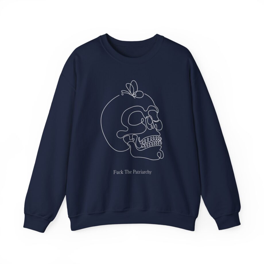 Qtcinderella Fuck the Patriarchy Unisex Heavy Blend™ Crewneck Sweatshirt
