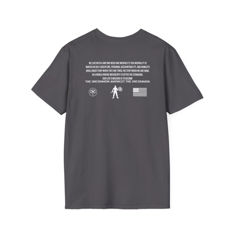 David Goggins Ethos Slogan Unisex Softstyle T-Shirt
