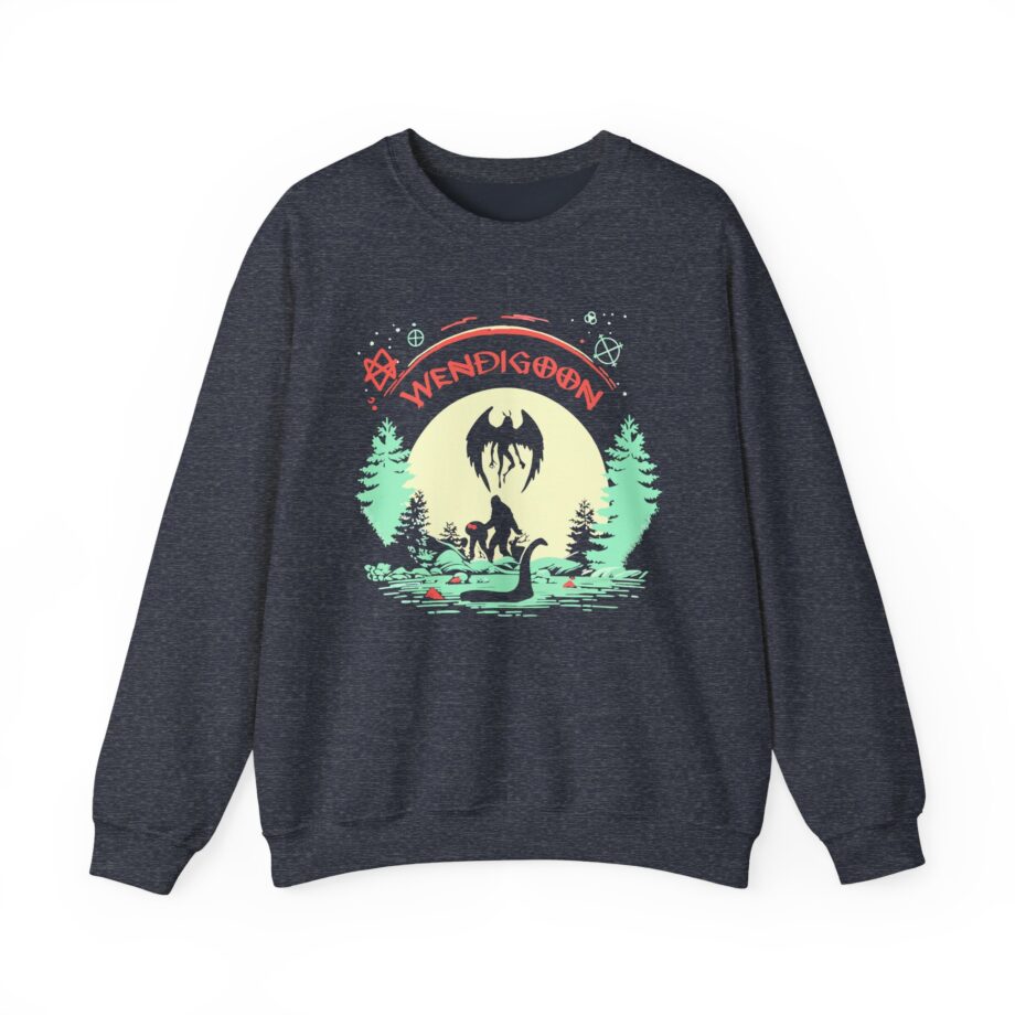 Wendigoon Cryptids on Tour Unisex Heavy Blend Crewneck Sweatshirt