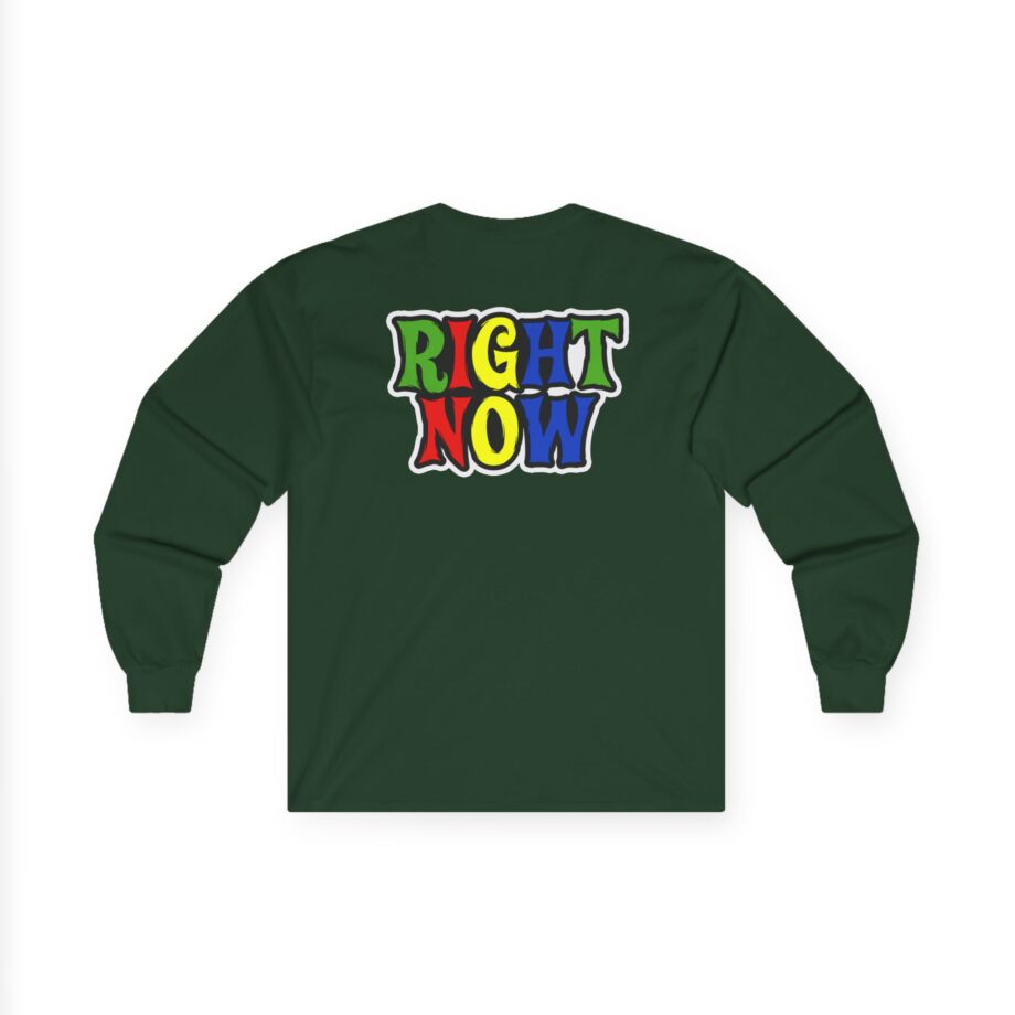 Nekrogoblikon Right Now Zip Up Unisex Ultra Cotton Long Sleeve Tee