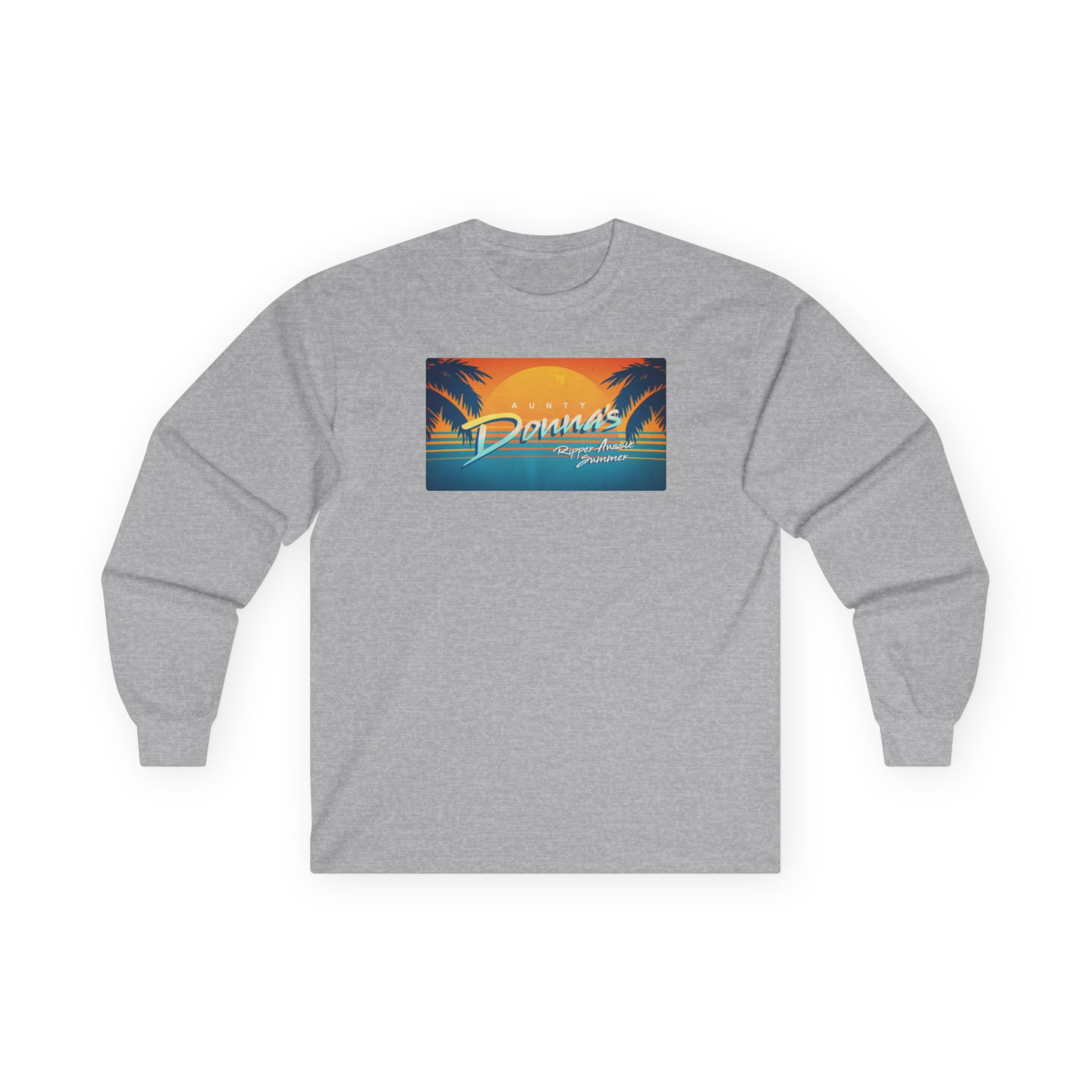 Aunty Donna Unisex Ultra Cotton Long Sleeve Tee