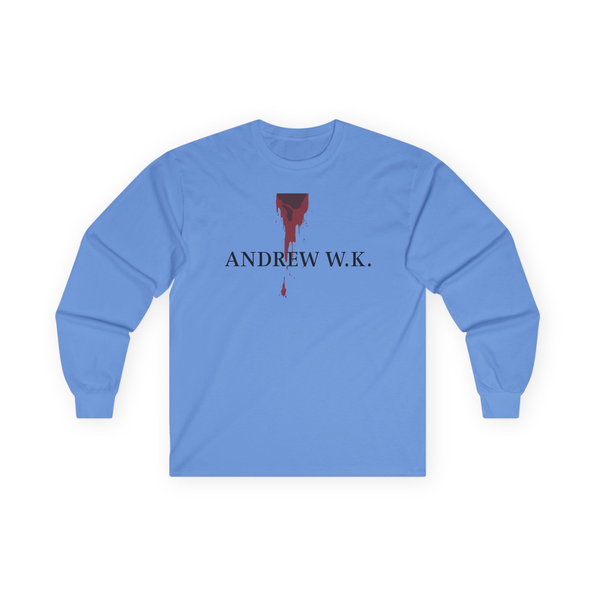 Andrew Wk I Get Wet Unisex Ultra Cotton Long Sleeve Tee