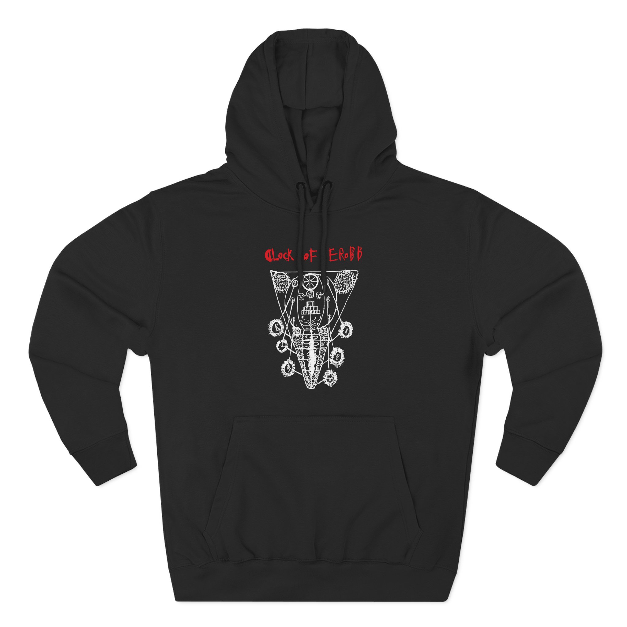 Erobb221 Three-Panel Fleece Hoodie