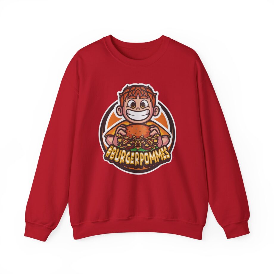 Burger Pommes Unisex Heavy Blend™ Crewneck Sweatshirt