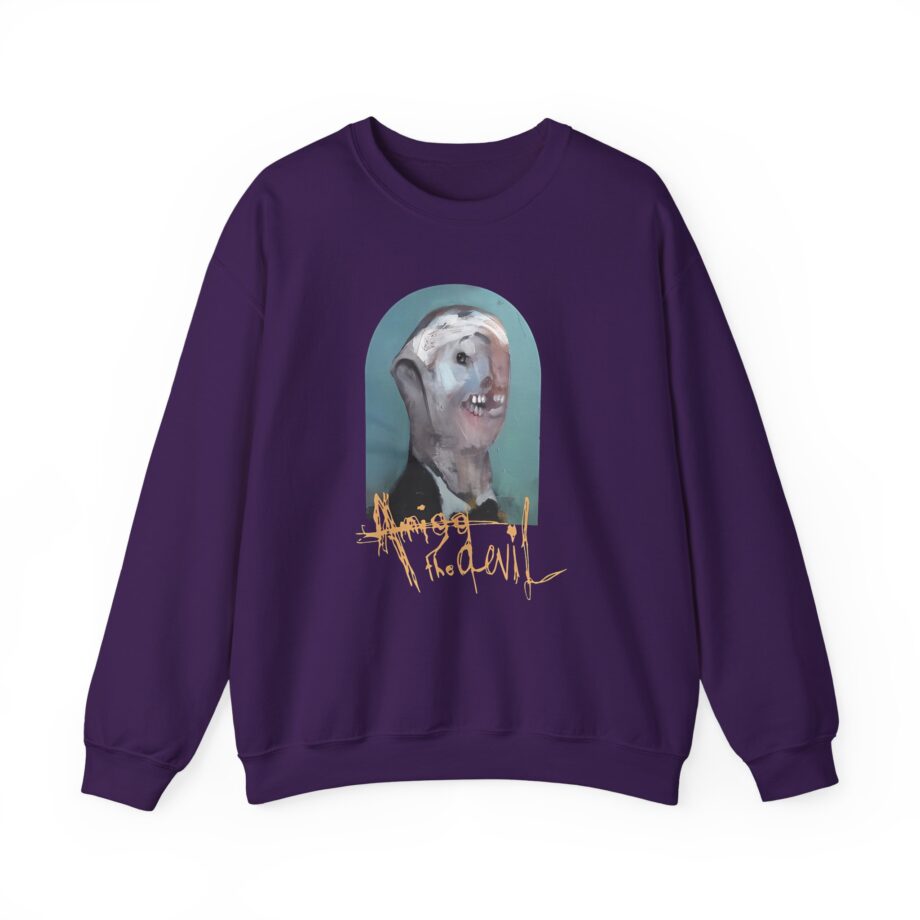 Amigo The Devil Canibal Within Cover Unisex Heavy Blend™ Crewneck Sweatshirt