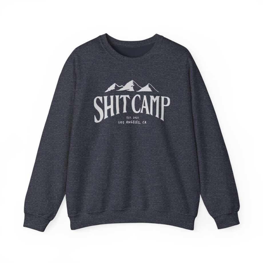 Qtcinderella Shit Camp Unisex Heavy Blend™ Crewneck Sweatshirt