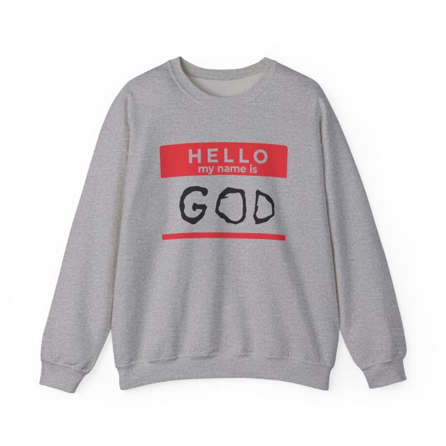 Aphex Twin Hello My Name is God Unisex Heavy Blend™ Crewneck Sweatshirt