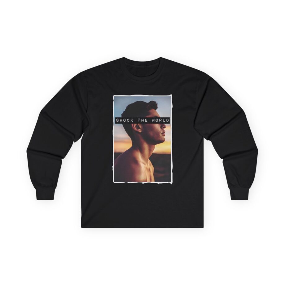Ryan Garcia Shock the World Unisex Ultra Cotton Long Sleeve Tee