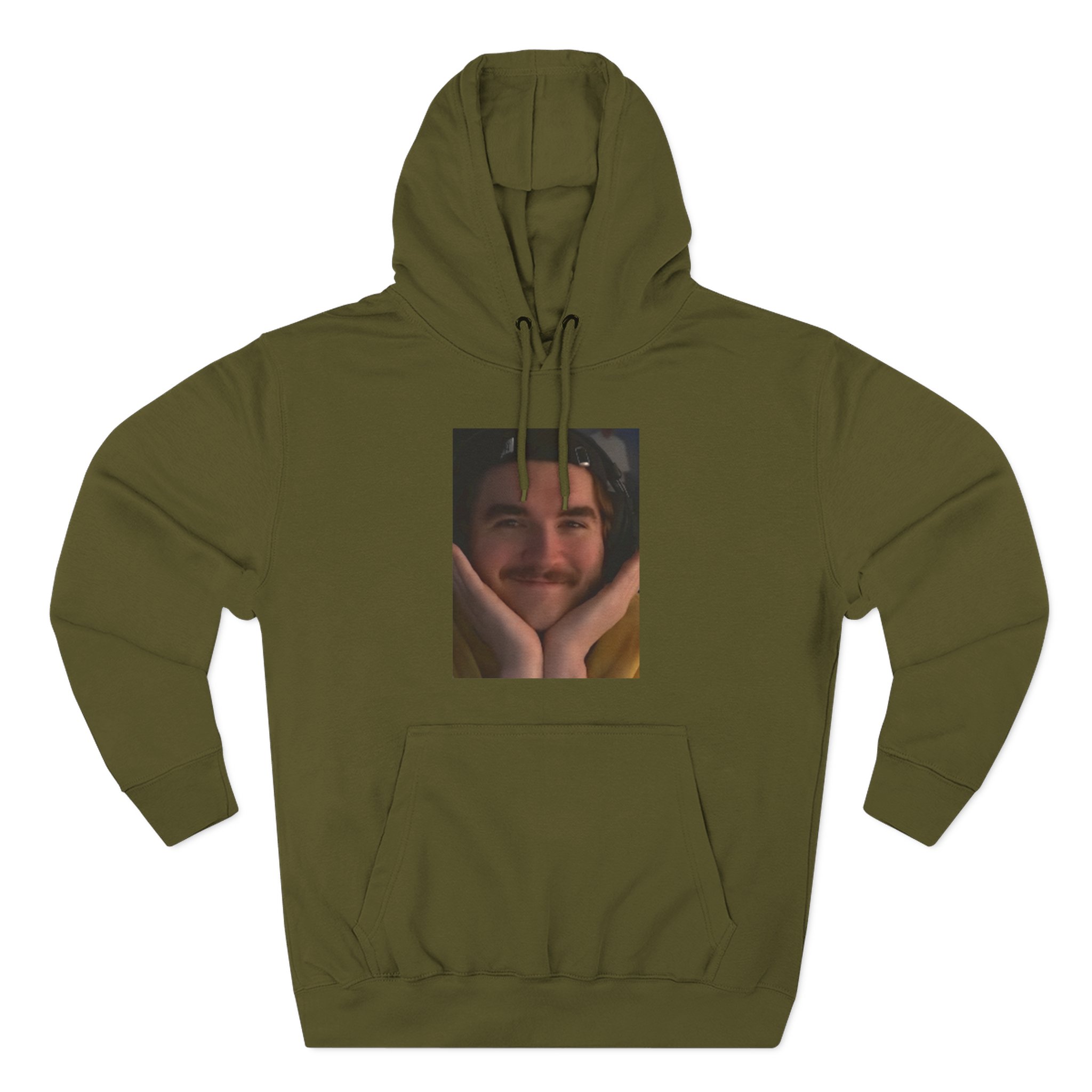 Jschlatt Big Guy Three-Panel Fleece Hoodie