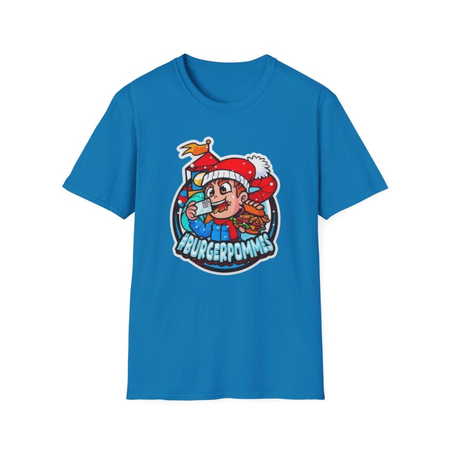 Burger Pommes Unisex Softstyle T-Shirt