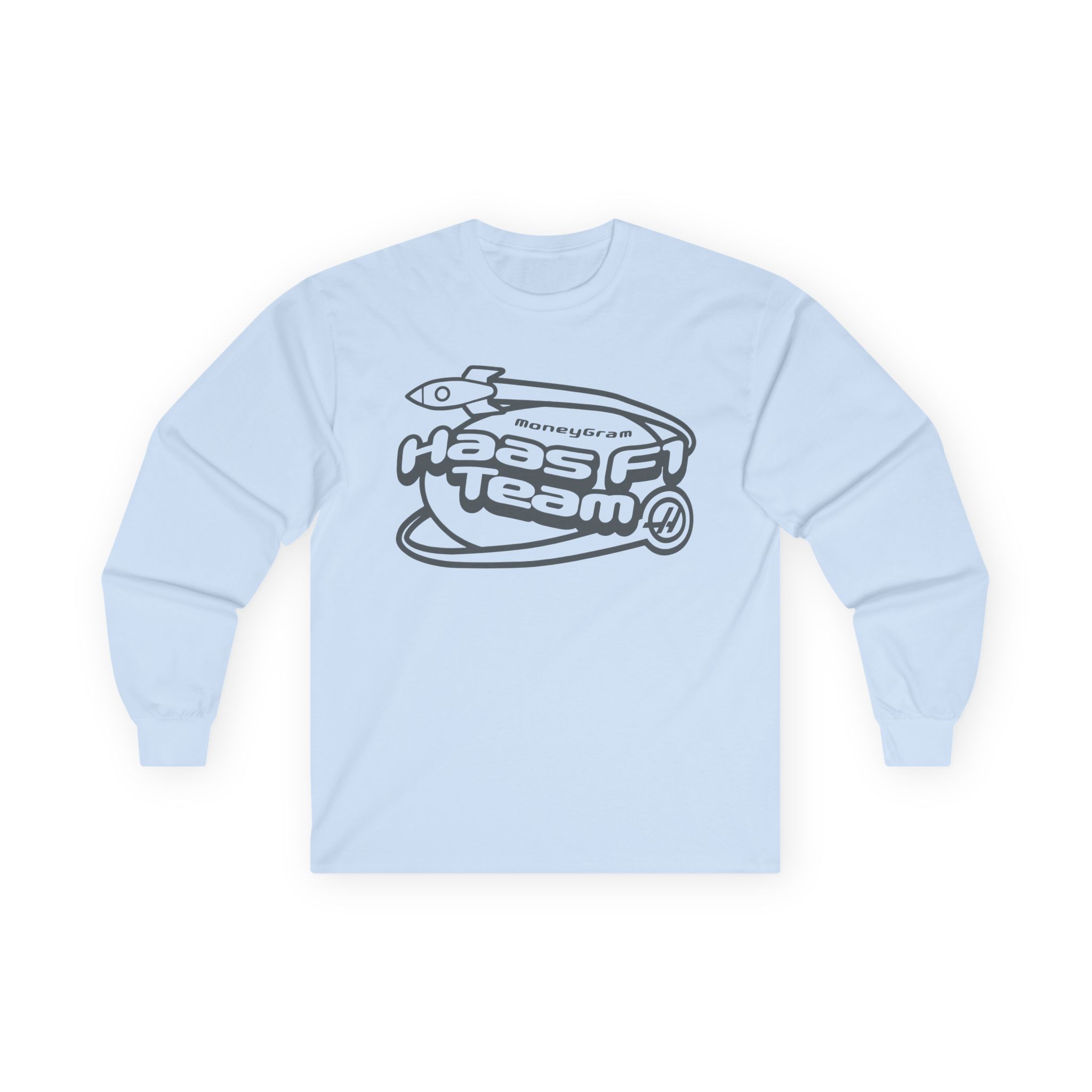 Haas F1 Team Rocketship Unisex Ultra Cotton Long Sleeve Tee