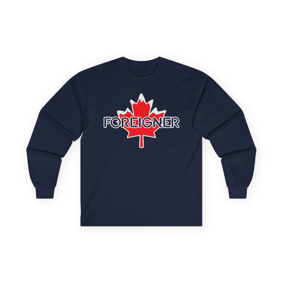 Foreigner Signed Unisex Ultra Cotton Long Sleeve Tee