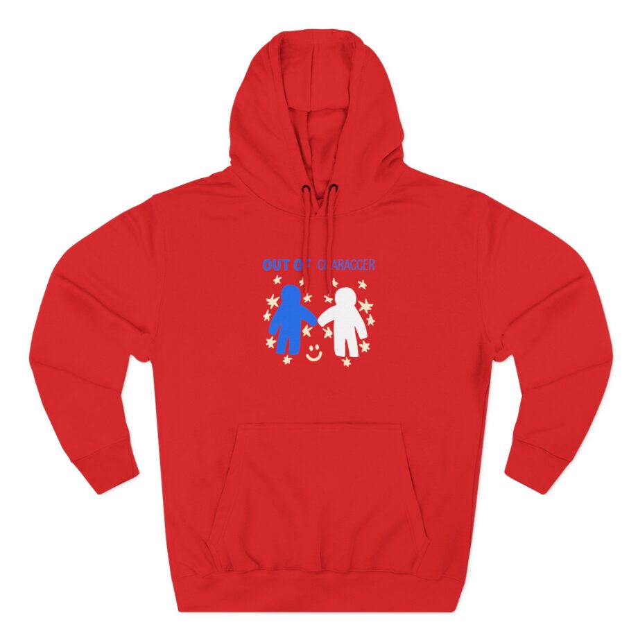 Out of Character Three-Panel Fleece Hoodie