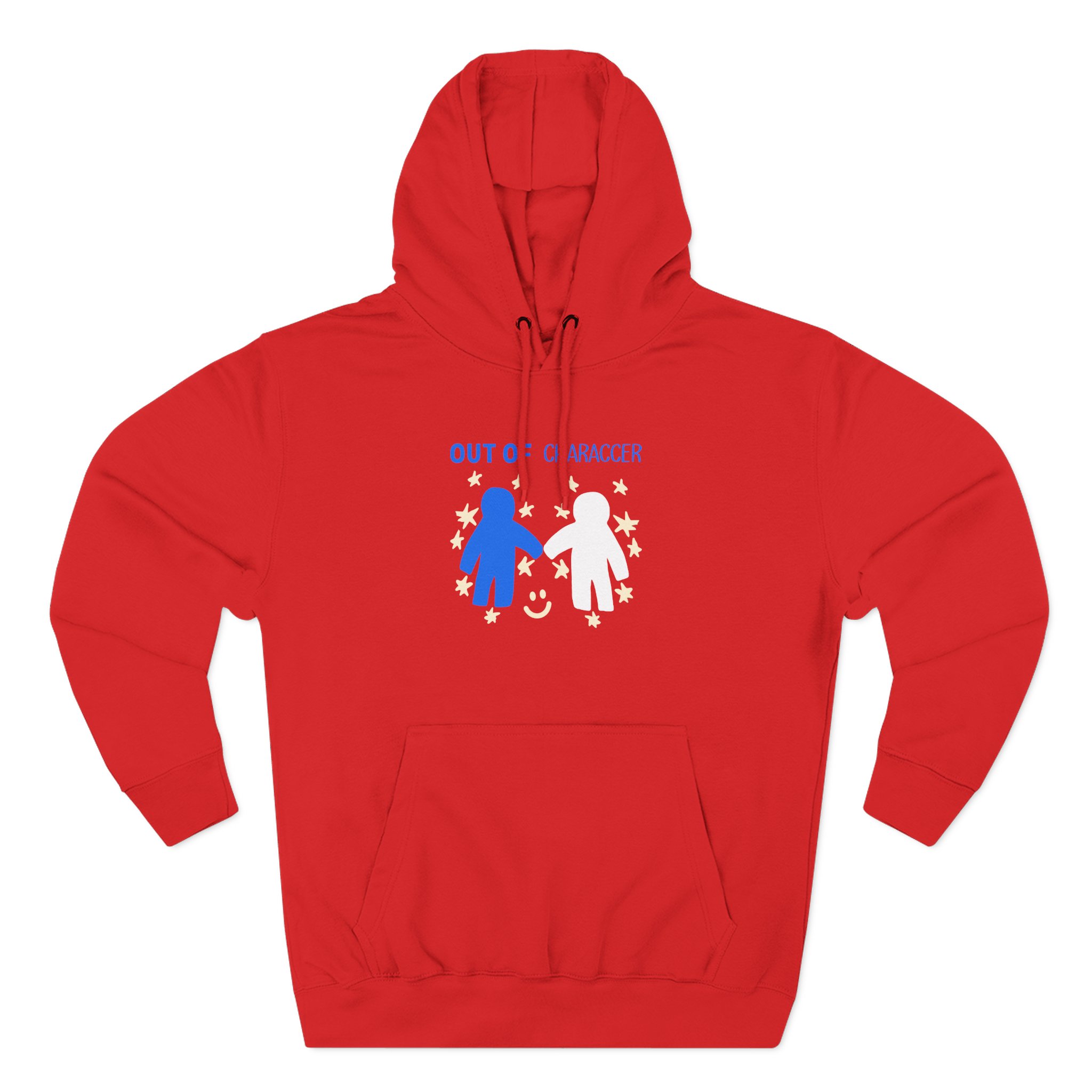 Out of Character Three-Panel Fleece Hoodie