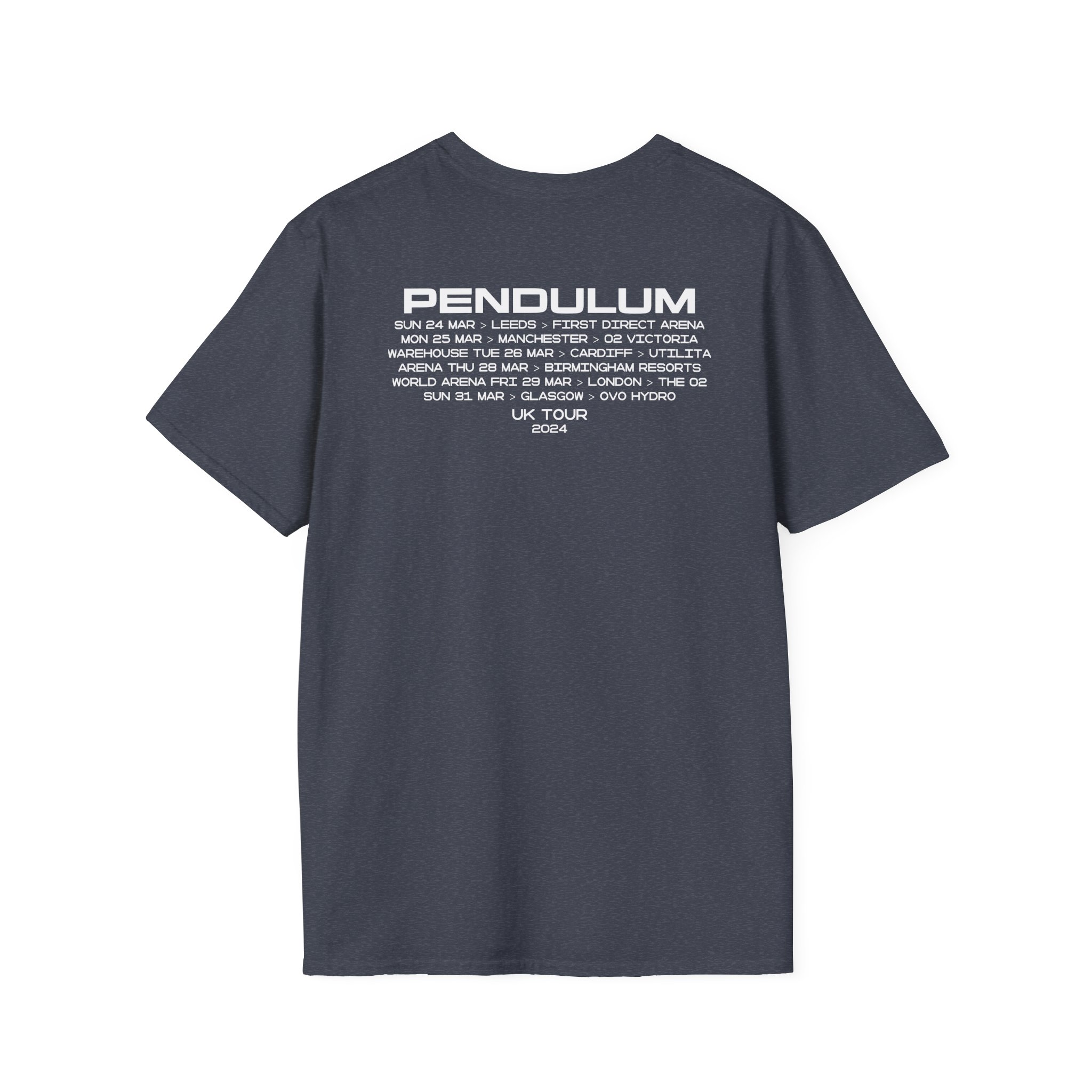 Pendulum Uk Tour Maze Unisex Softstyle T-Shirt