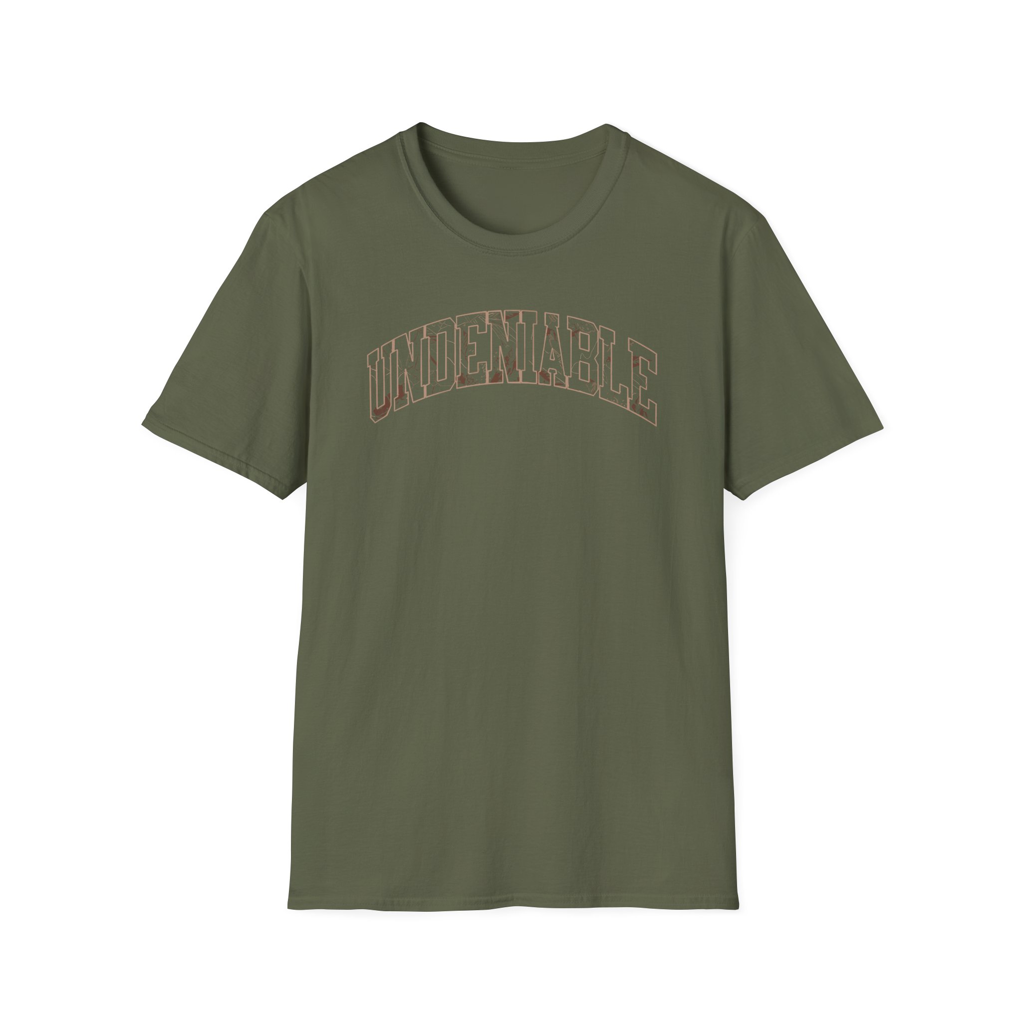 Max Holloway Undeniable Burgundy Unisex Softstyle T-Shirt