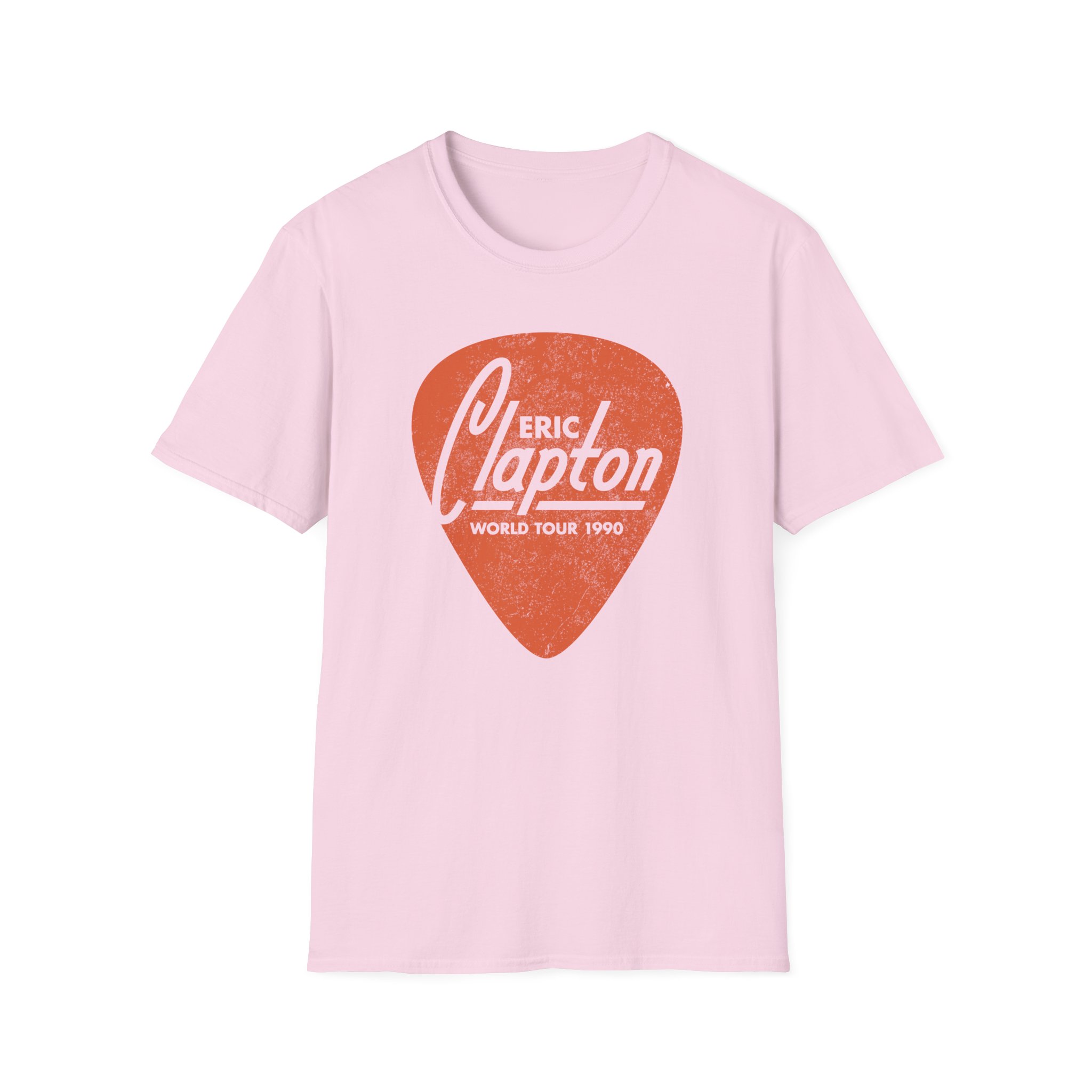 Eric Clapton Guitar Pick Unisex Softstyle T-Shirt