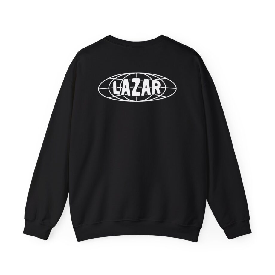 Lazarbeam Globe Indigo Unisex Heavy Blend™ Crewneck Sweatshirt