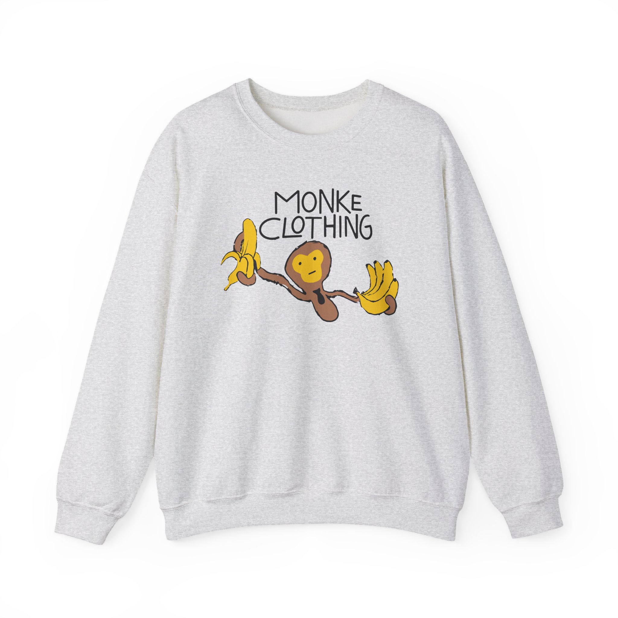 Spoonkid Basquiat Monke Unisex Heavy Blendâ„¢ Crewneck Sweatshirt