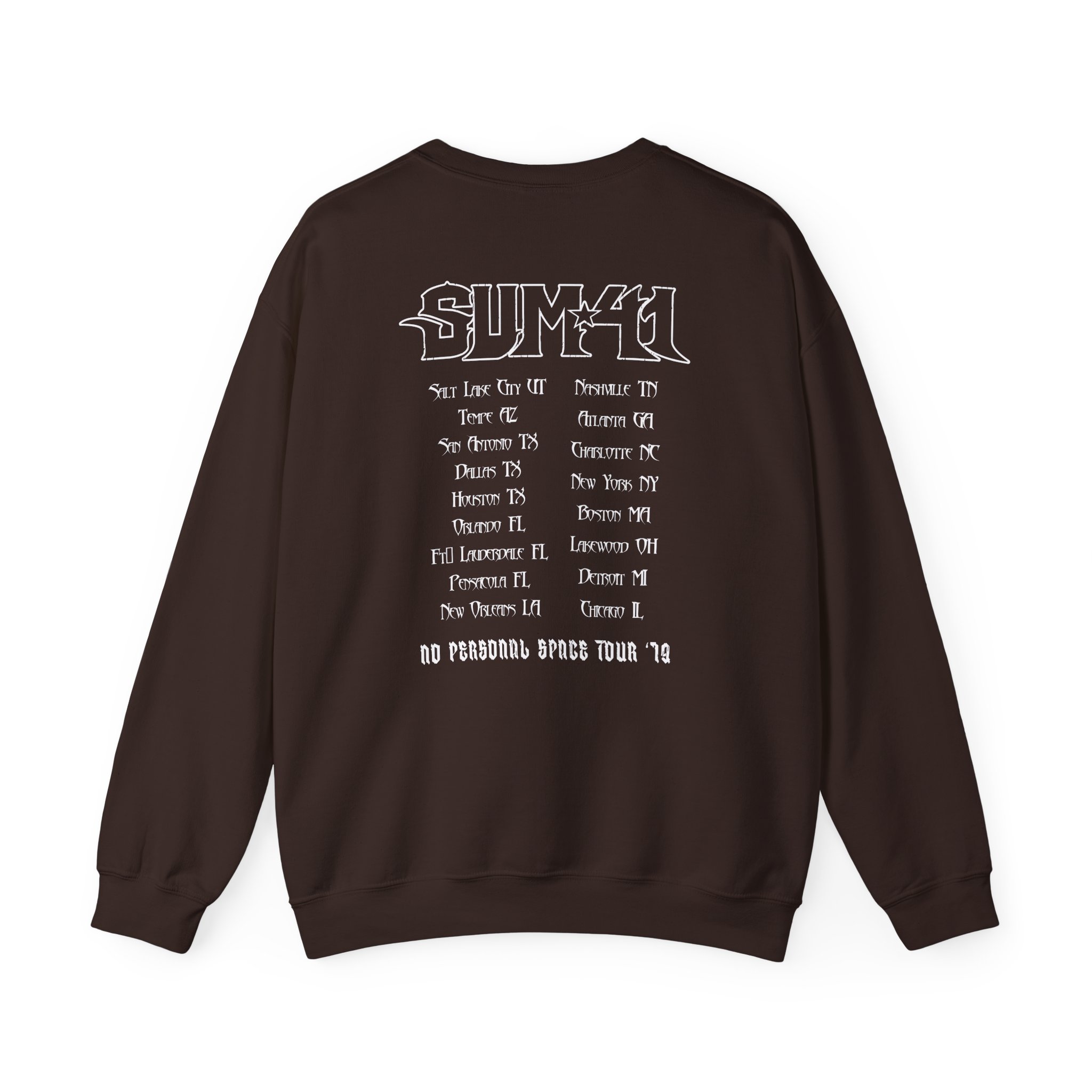 Sum 41 Reap41 Itin Unisex Heavy Blendâ„¢ Crewneck Sweatshirt