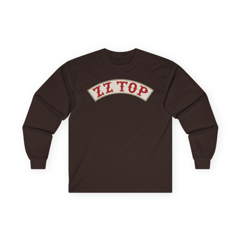 ZZ Top Banner Logo Unisex Ultra Cotton Long Sleeve Tee