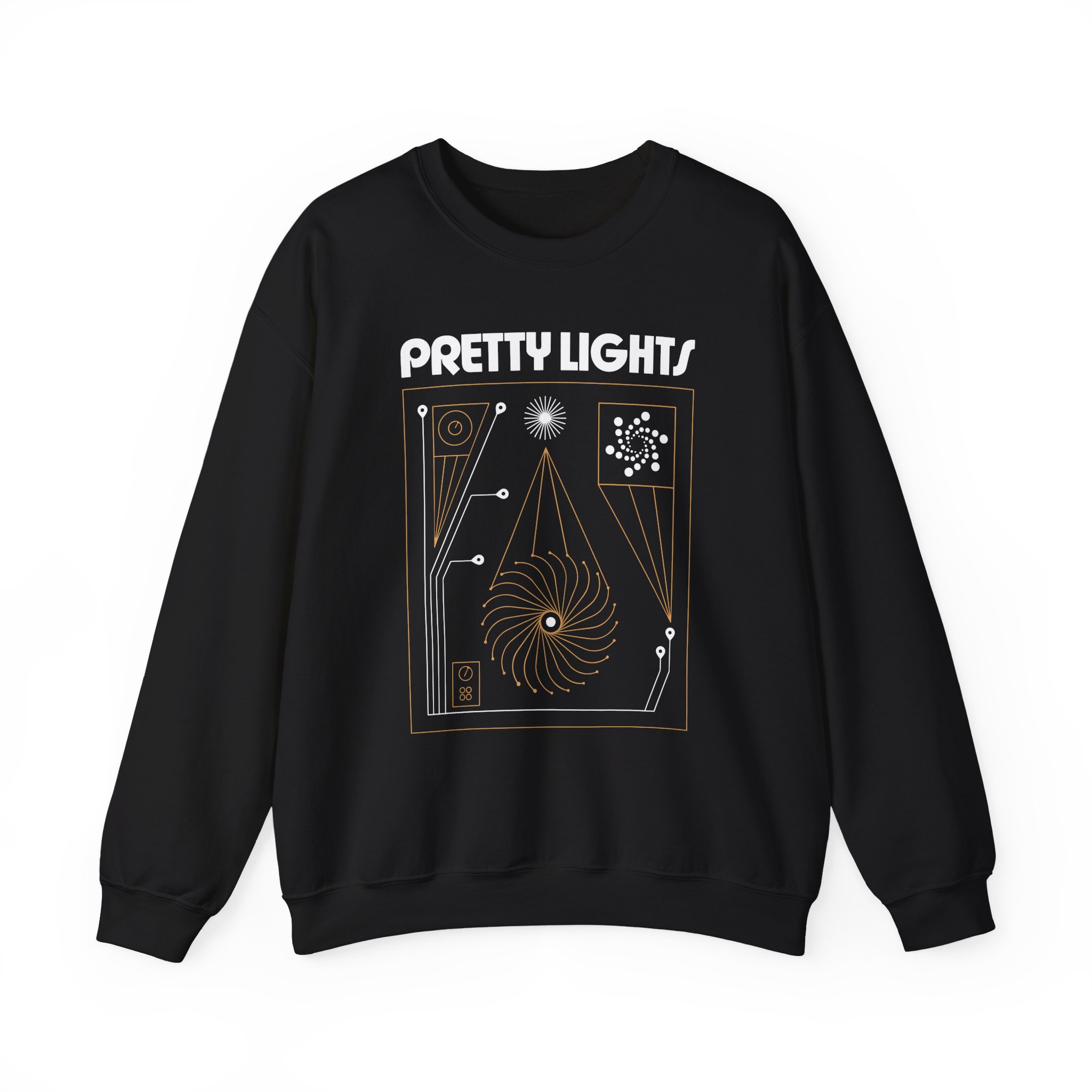 Pretty Lights Swirl Science Unisex Heavy Blendâ„¢ Crewneck Sweatshirt