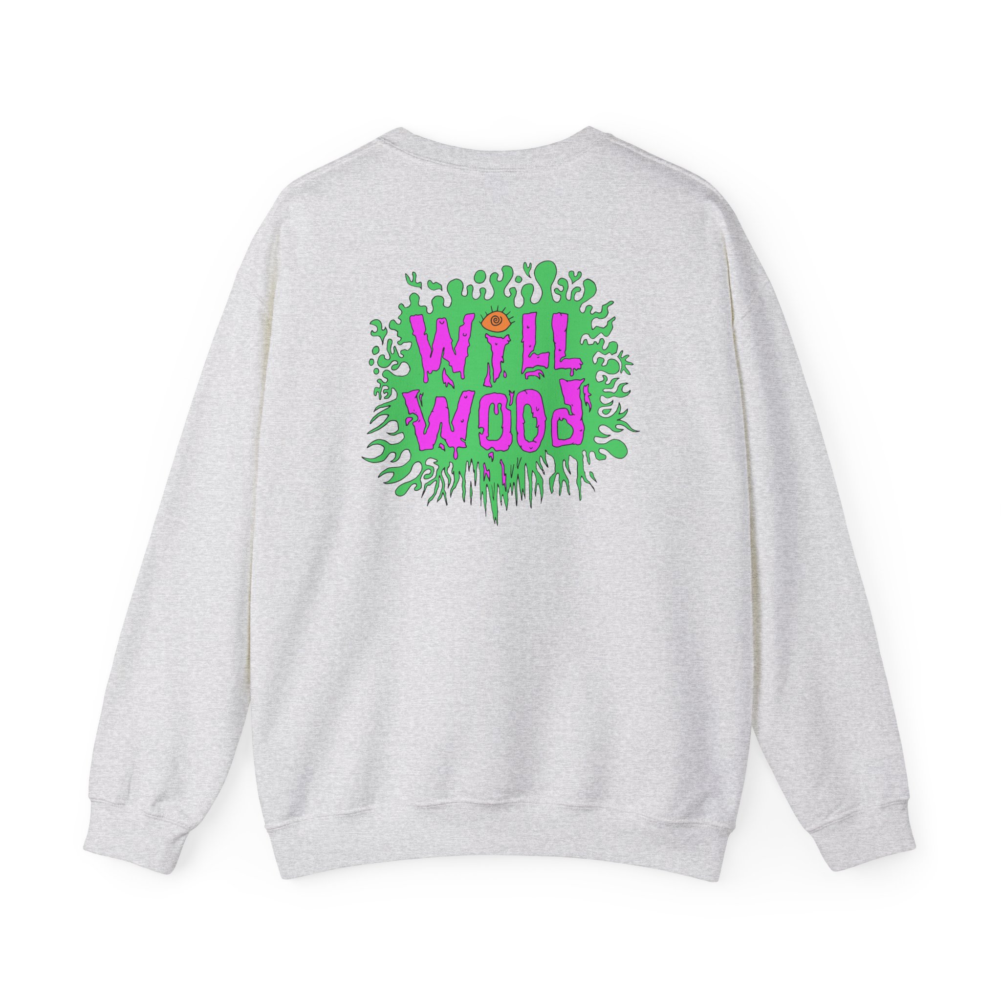 Will Wood Death of the Author Unisex Heavy Blendâ„¢ Crewneck Sweatshirt