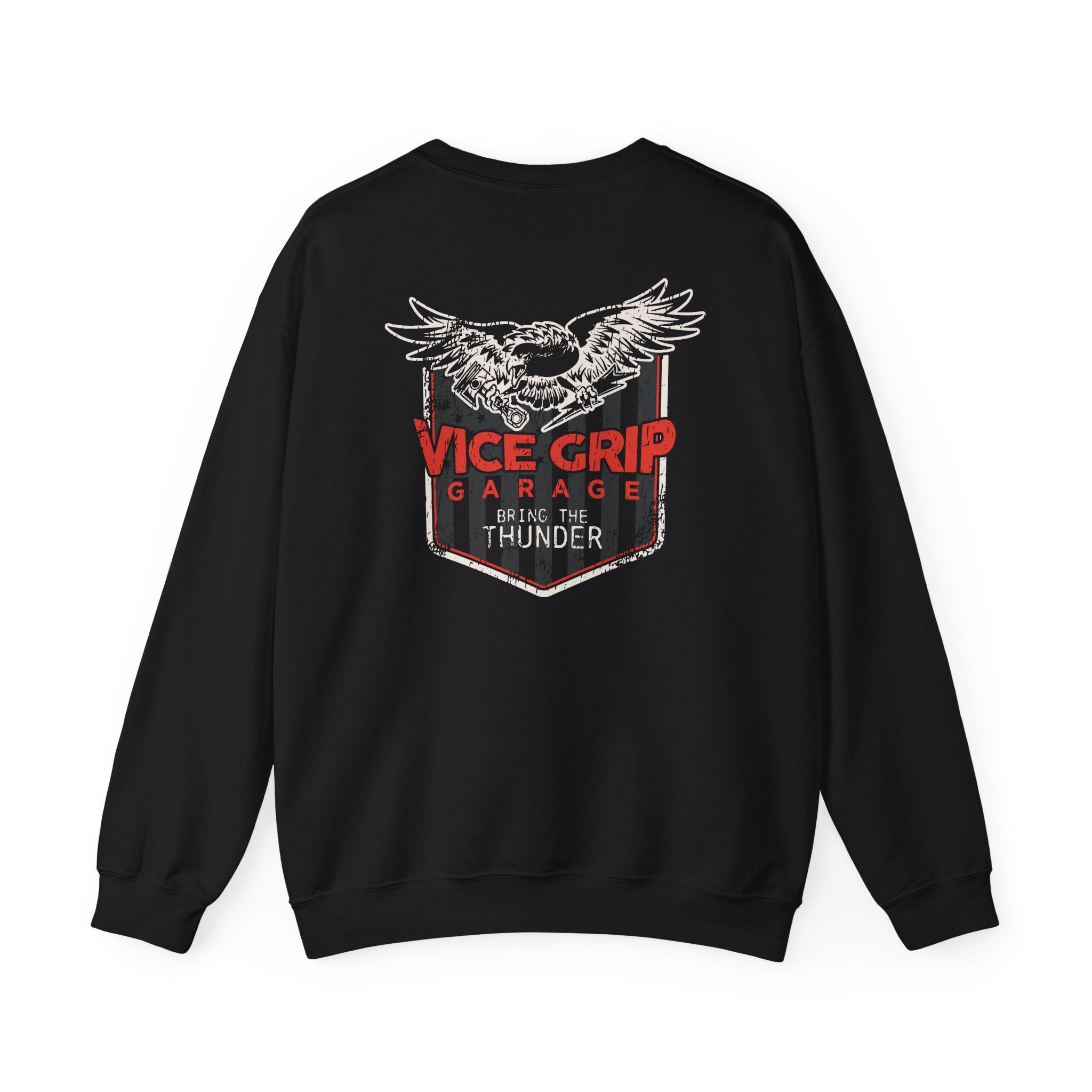 Vicegripgarage Bring the Thunder Shop Unisex Heavy Blendâ„¢ Crewneck Sweatshirt