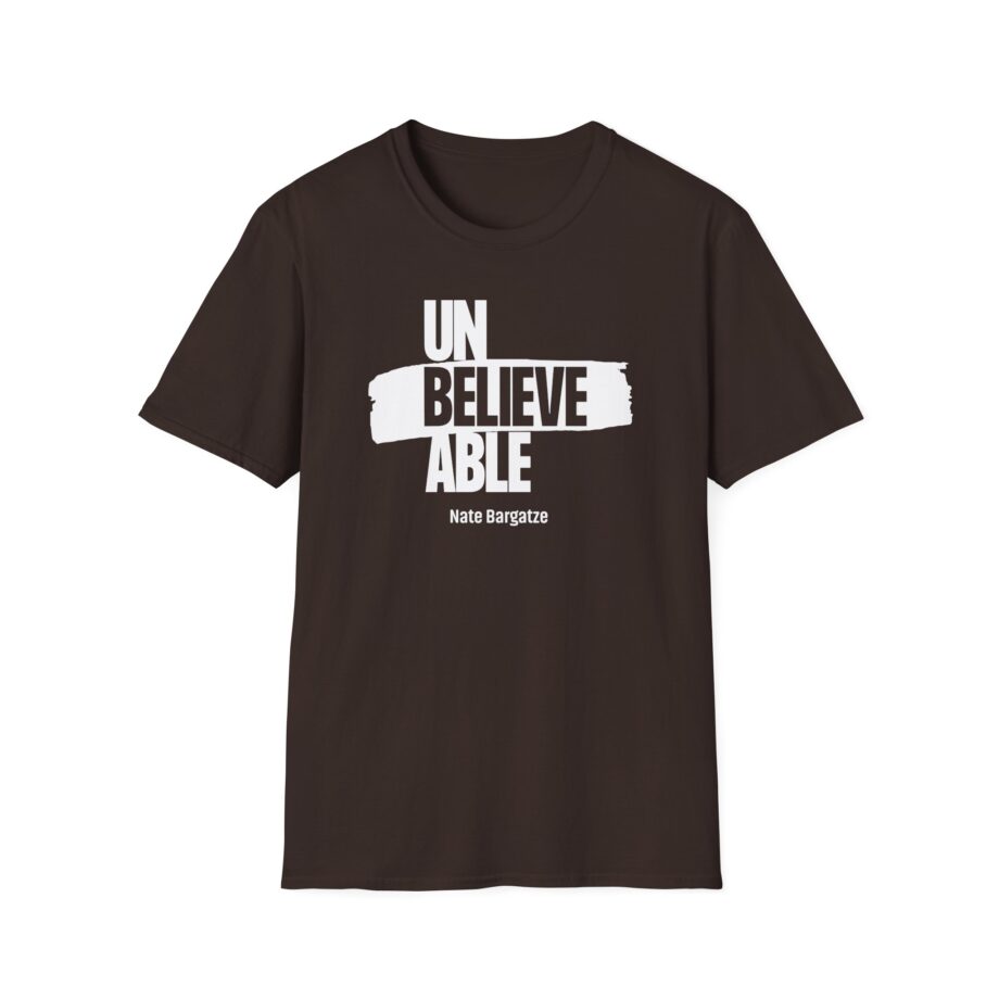 Nate Bargatze - Unbelievable Unisex Softstyle T-Shirt