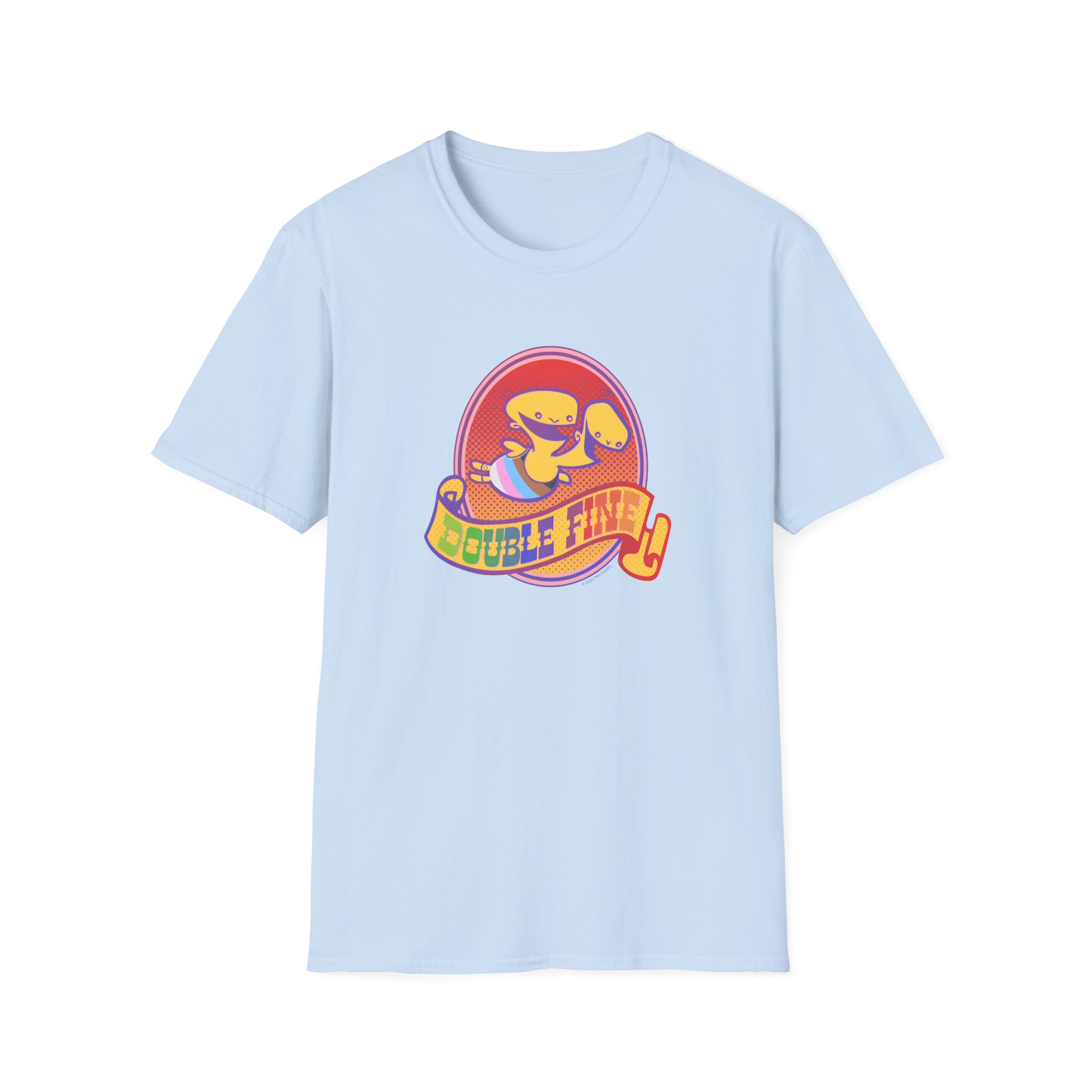 Double Fine Pride Unisex Softstyle T-Shirt