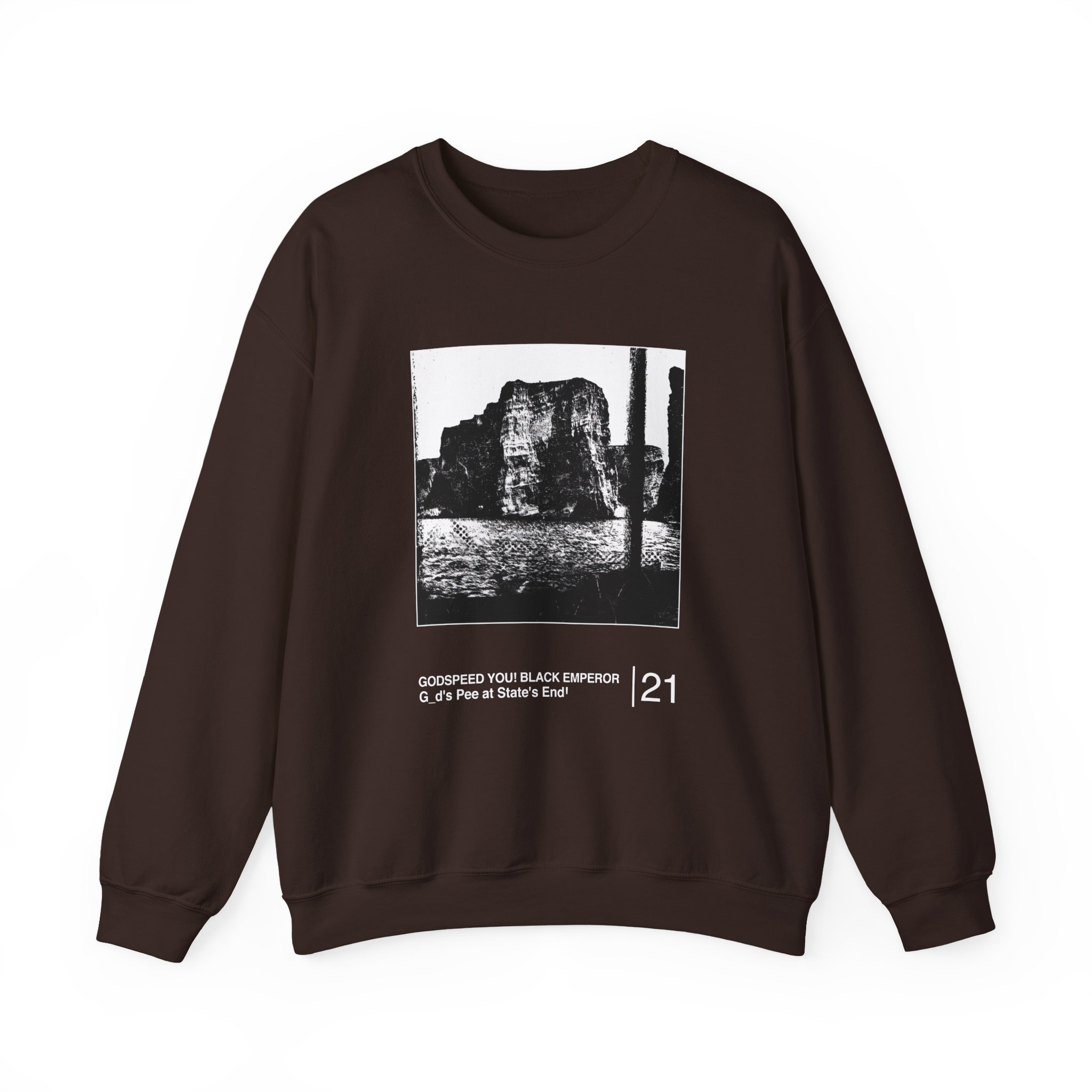 Godspeed You! Black Emperor God's Pee at State's End! Unisex Heavy Blendâ„¢ Crewneck Sweatshirt