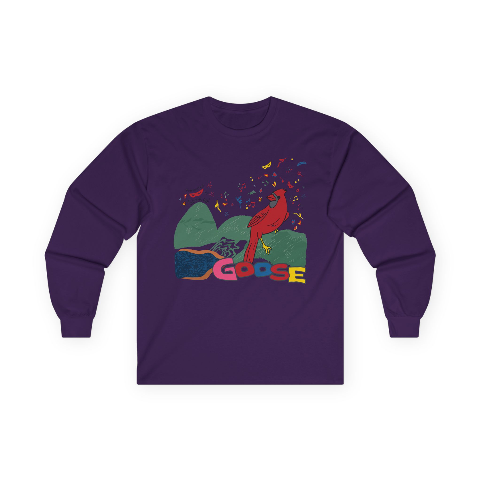 Goose Staycool Unisex Ultra Cotton Long Sleeve Tee