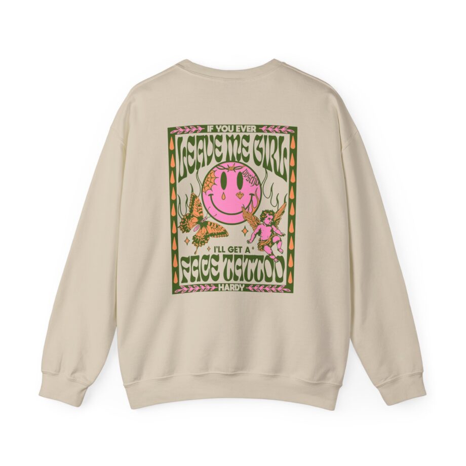 Hardy if You Ever Leave Me Unisex Heavy Blend™ Crewneck Sweatshirt