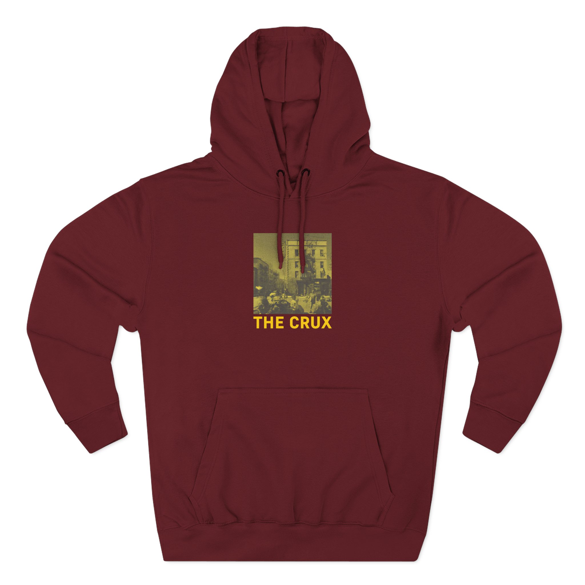 Djo Uh-oh I'm Basic Three-Panel Fleece Hoodie
