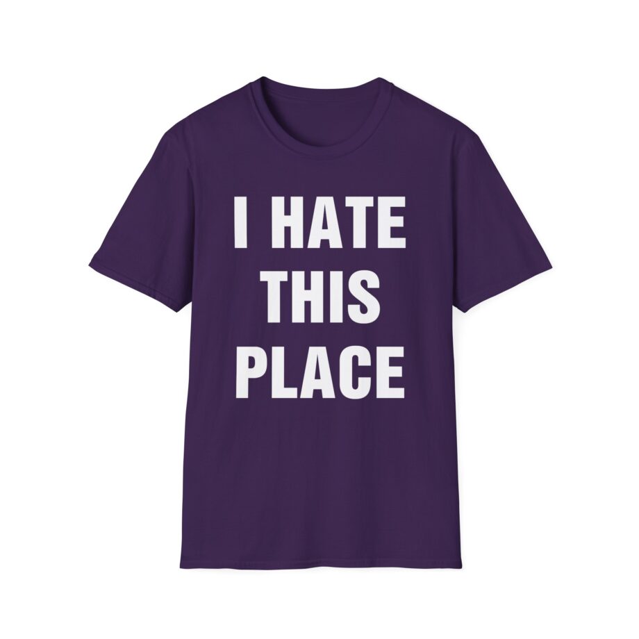 Hot Water Music I Hate This Place Unisex Softstyle T-Shirt