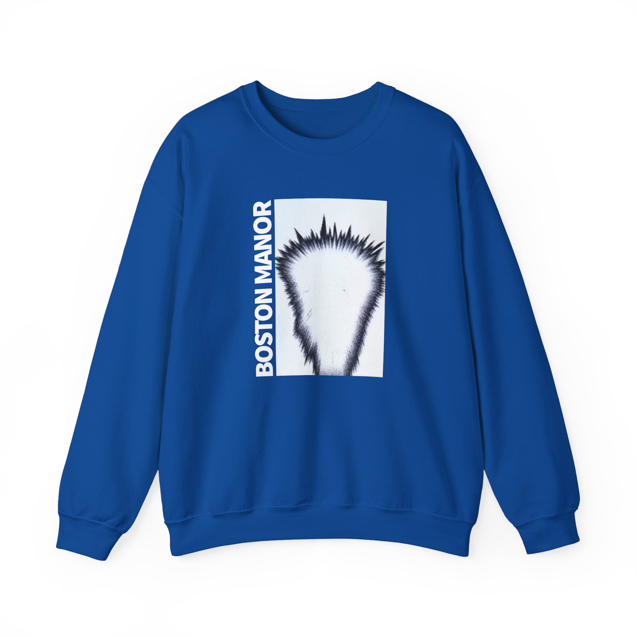 Boston Manor Flower Unisex Heavy Blendâ„¢ Crewneck Sweatshirt