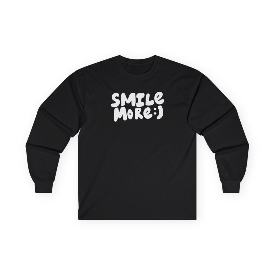 Roman Atwood Smile More Unisex Ultra Cotton Long Sleeve Tee