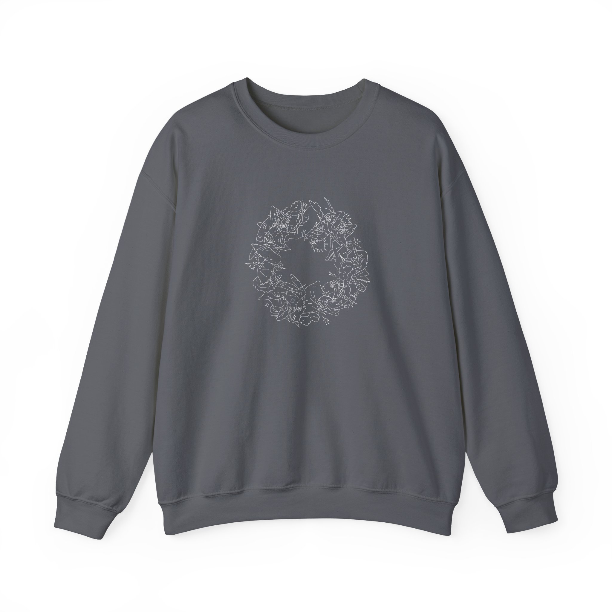 Ecco2k in the Flesh Unisex Heavy Blendâ„¢ Crewneck Sweatshirt