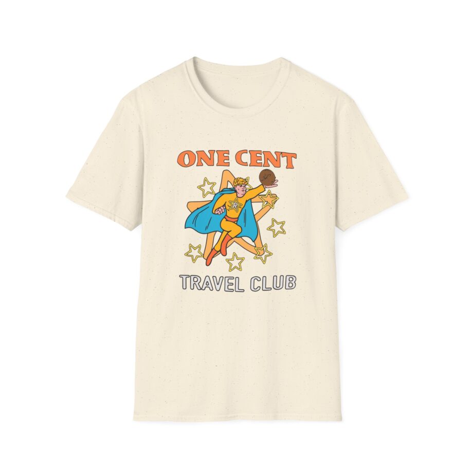 Ryan Trahan One Cent Adventure Awaits Travel Club Unisex Softstyle T-Shirt