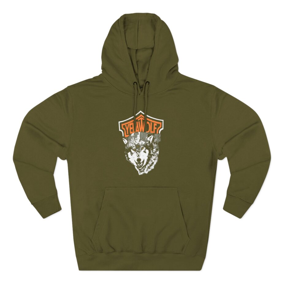 YM Three-Panel Fleece Hoodie