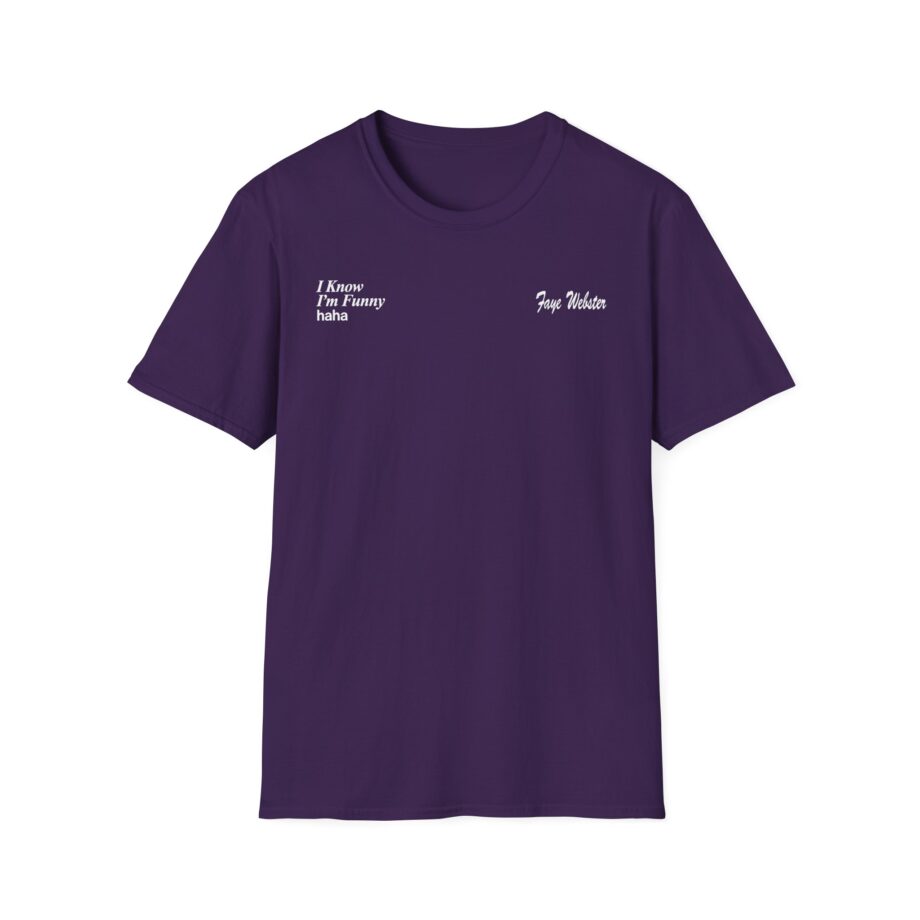 Faye Webster I Know I'm Funny Haha Unisex Softstyle T-Shirt