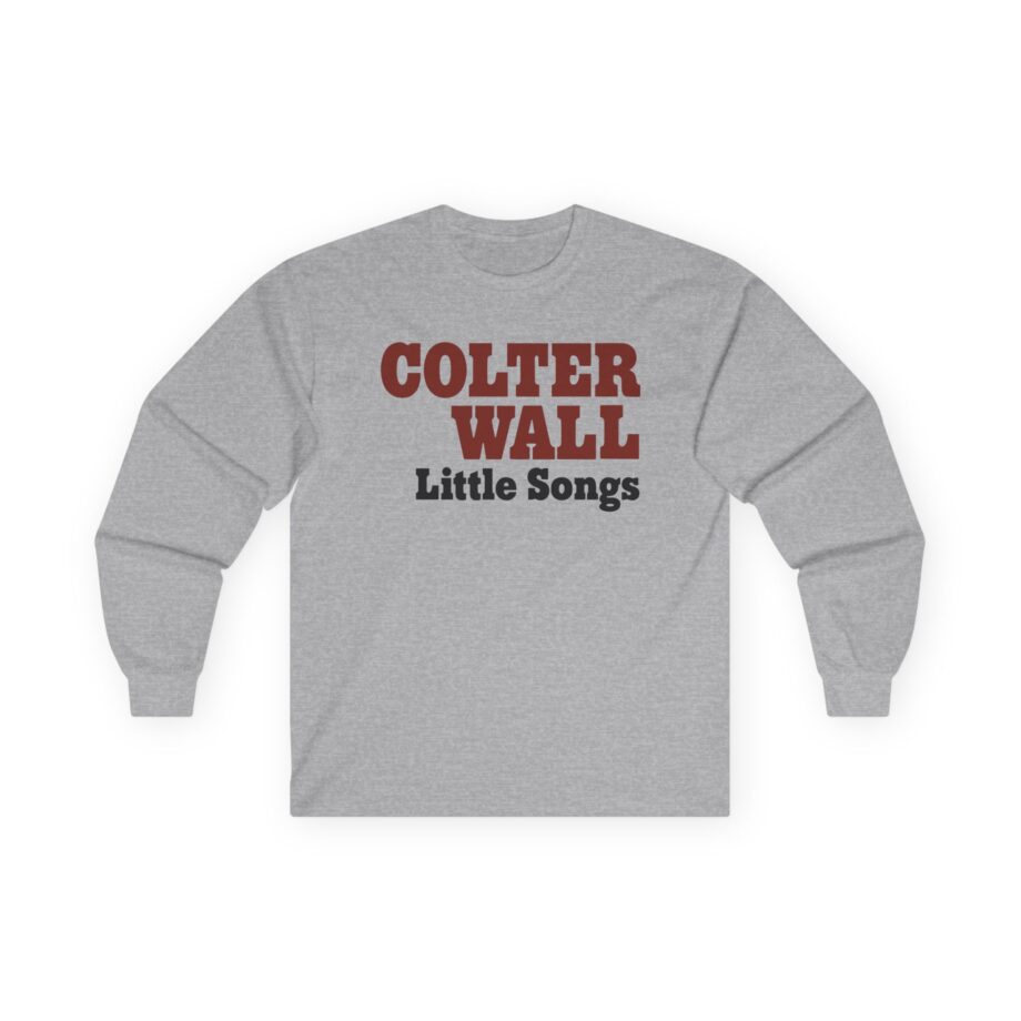 Colter Wall Little Songs Unisex Ultra Cotton Long Sleeve Tee