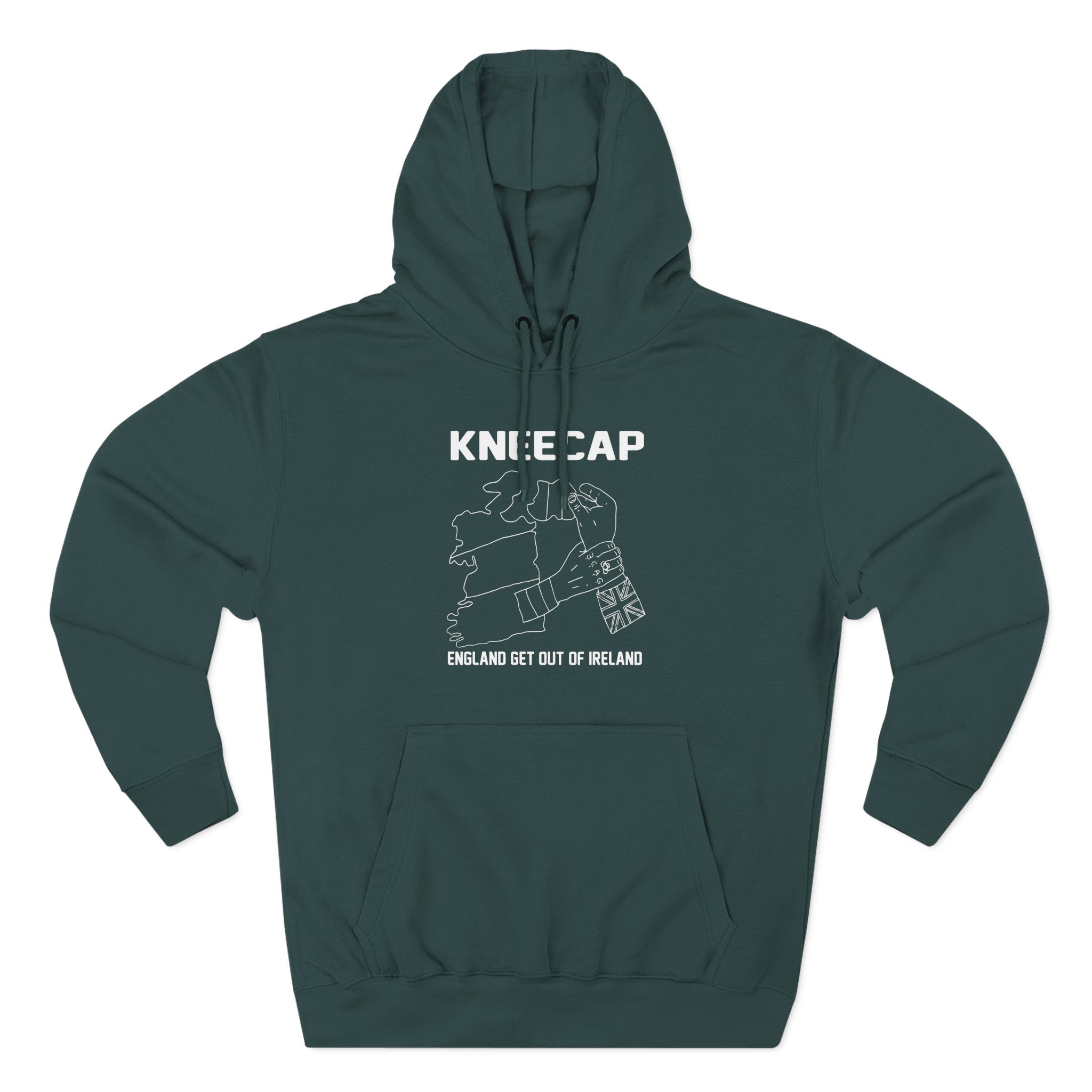 England Get Out of Ireland Three-Panel Fleece Hoodie