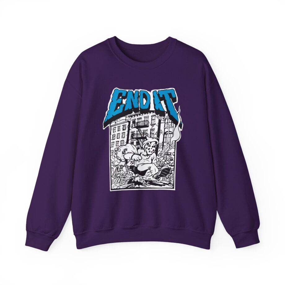 End It Unisex Heavy Blend Crewneck Sweatshirt