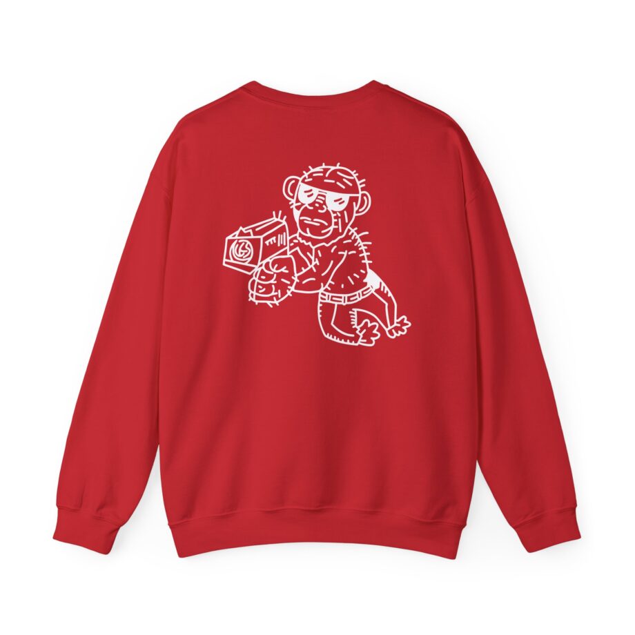 Spoonkid Detective Monke Unisex Heavy Blend™ Crewneck Sweatshirt