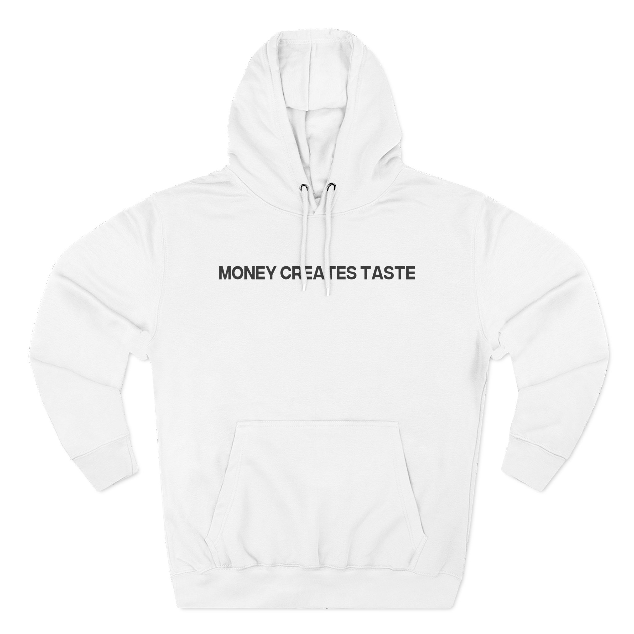 Jenny Holzer Money Creates Taste Three-Panel Fleece Hoodie