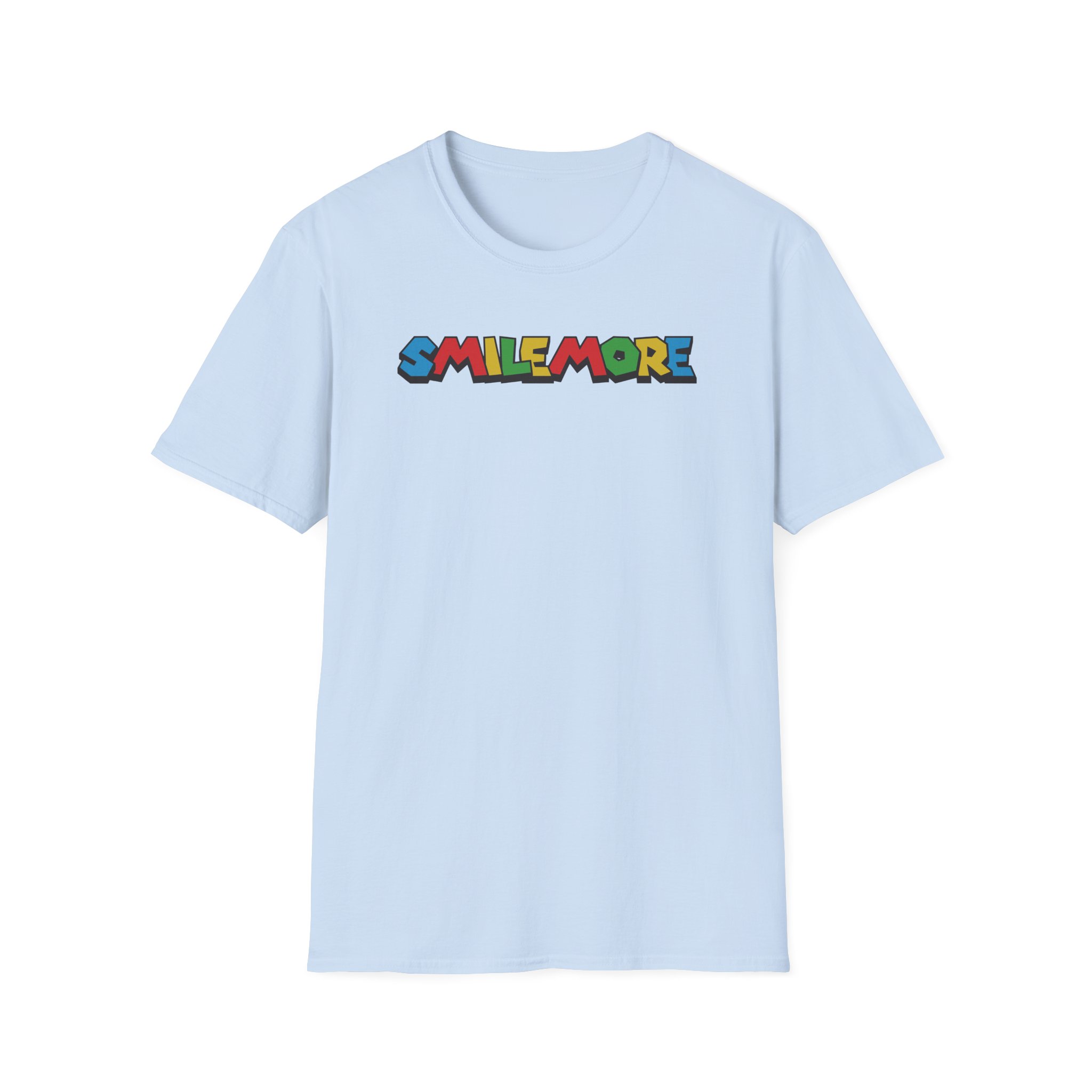 Roman Atwood Colorful Smile More Unisex Softstyle T-Shirt